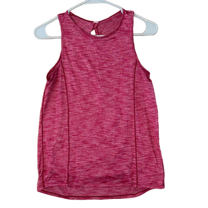 Lululemon Peekaboo Back Tank Top Heathered Size 8
